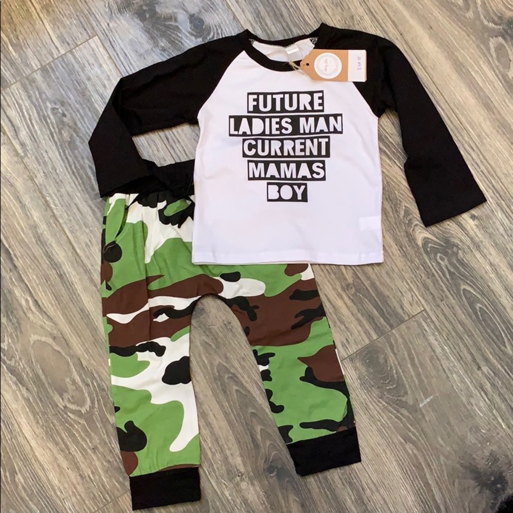 Boys boutique outfit